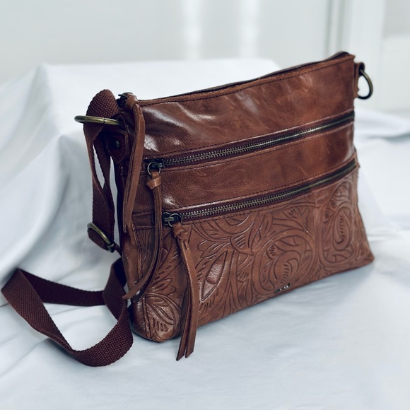 The Sak Bags The Sak Pyrite Leaf Reseda Crossbody Bag Poshmark